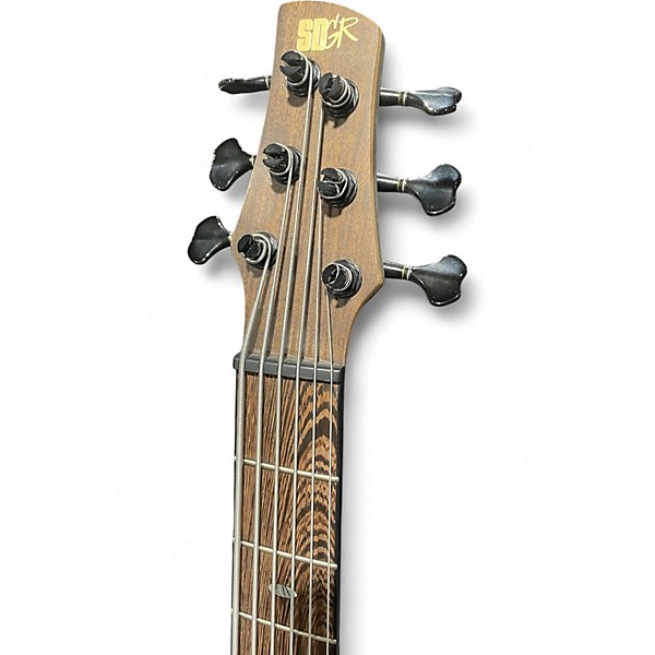 Used Ibanez SR1346B Dual Shadow burst Electric Bass Guitar
