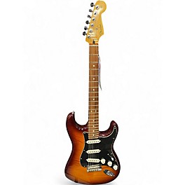 Used 2018 Fender Player Stratocaster Plus Top Aged Cherry Sumburst Solid Body Electric Guitar