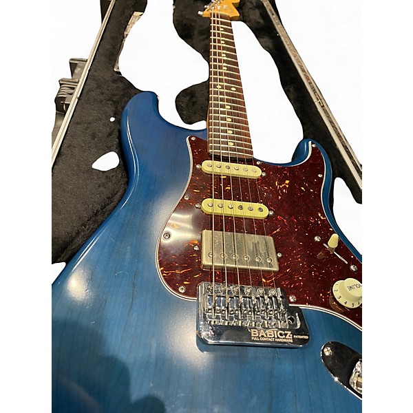 Used Fender American Standard Stratocaster BLUE Solid Body Electric Guitar