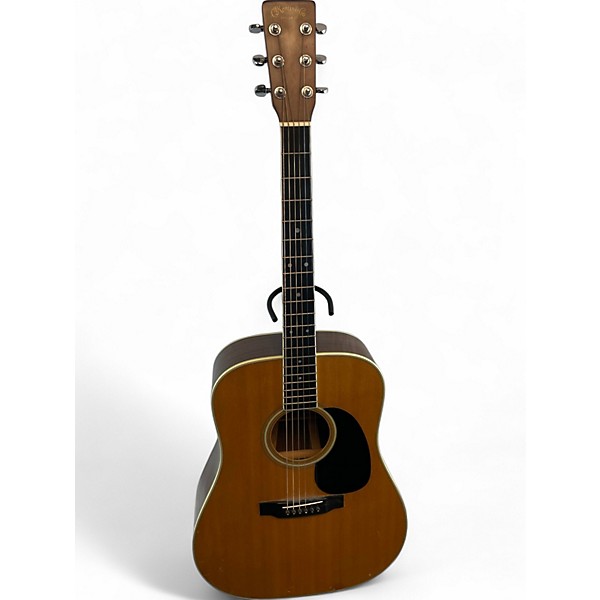Used Martin D35 Natural Acoustic Guitar Natural | Guitar Center