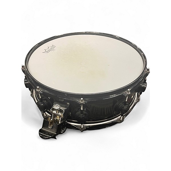 Used DW 4.5X14 WORKSHOP SNARE Black Chrome Drum