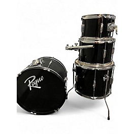 Used Rogue 4 Piece JUNIOR KICKER Black Drum Kit