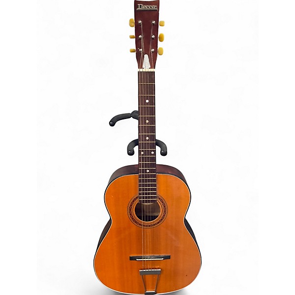 Used 1960s Decca DM1-204 Natural Acoustic Guitar,New Products : American Fashion Style Bags On Sale