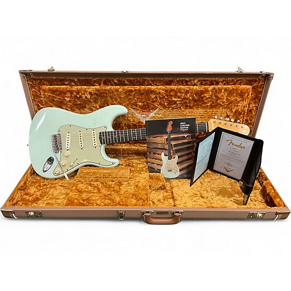 Used 2021 Fender Limited Edition 60´s Journeyman Stratocaster Surf Green Solid Body Electric Guitar,Specials : American Fashion Style Bags On Sale Used 2021 Fender Limited Edition 60´s Journeyman Stratocaster Surf Green Solid Body Electric Guitar,Specials : American Fashion Style Bags On Sale