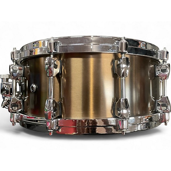Used Tama 6X14 Starphonic Bell Brass Natural Drum