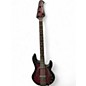 Used Sterling by Music Man Ray34PB Dark Scarlet Burst Electric Bass Guitar thumbnail
