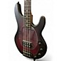 Used Sterling by Music Man Ray34PB Dark Scarlet Burst Electric Bass Guitar