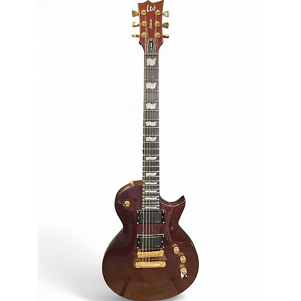 Used ESP EC1000 Deluxe Violet Andromeda Solid Body Electric Guitar,Specials : American Fashion Style Bags On Sale