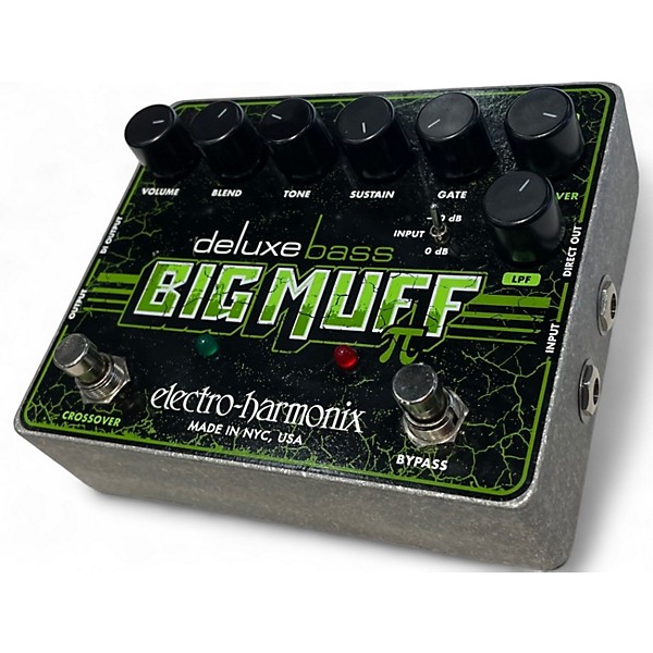 Used Electro-Harmonix Deluxe Bass Big Muff Distortion Bass Effect Pedal