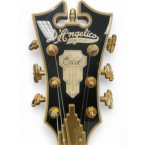 Used D'Angelico EX-DC/SP sunburst Hollow Body Electric Guitar