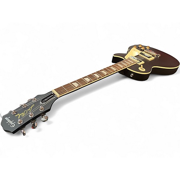 Used Epiphone Les Paul Traditional Pro IV Black Solid Body Electric Guitar