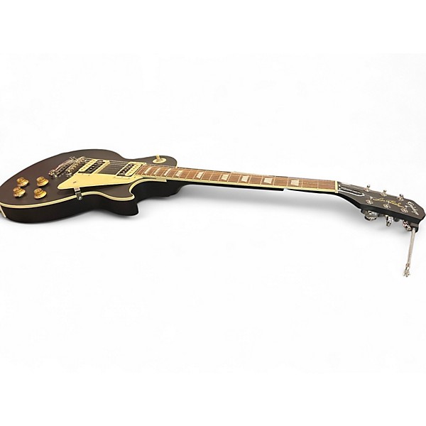 Used Epiphone Les Paul Traditional Pro IV Black Solid Body Electric Guitar