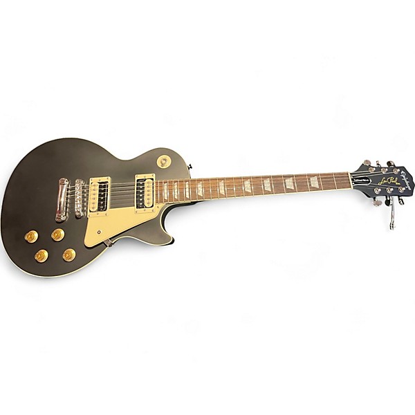 Used Epiphone Les Paul Traditional Pro IV Black Solid Body Electric Guitar