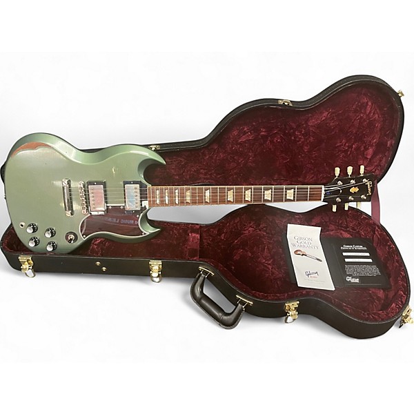Used 2019 Gibson SG Standard Aged Custom Shop  Pelham Blue Solid Body Electric Guitar