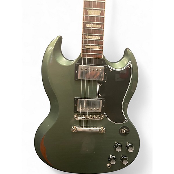Used 2019 Gibson SG Standard Aged Custom Shop  Pelham Blue Solid Body Electric Guitar