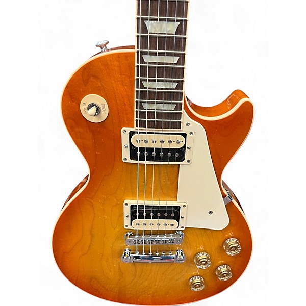 Used Gibson Les Paul Traditional 2 Color Sunburst Solid Body Electric Guitar