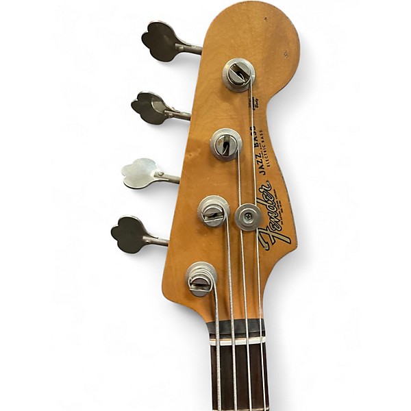 Used Fender Flea Signature Jazz Bass Shell Pink Electric Bass Guitar