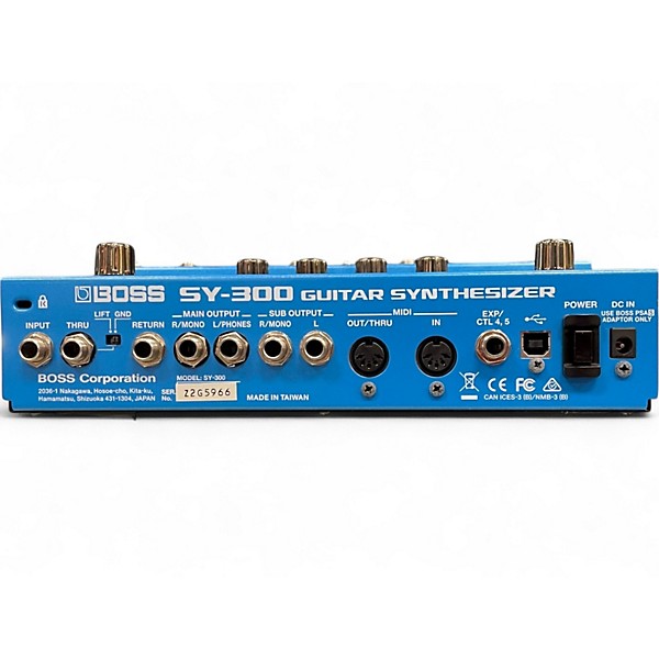 Used BOSS SY300 Guitar Synthesizer Effect Pedal