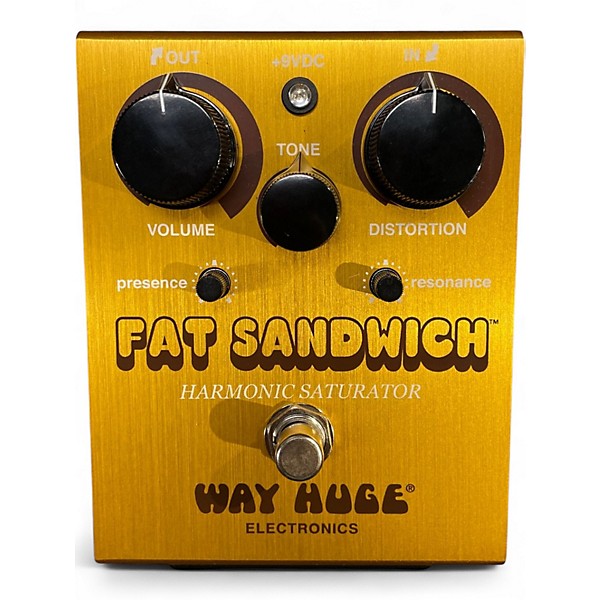 Used Way Huge Electronics WHE301 Fat Sandwich Harmonic Saturator Effect Pedal