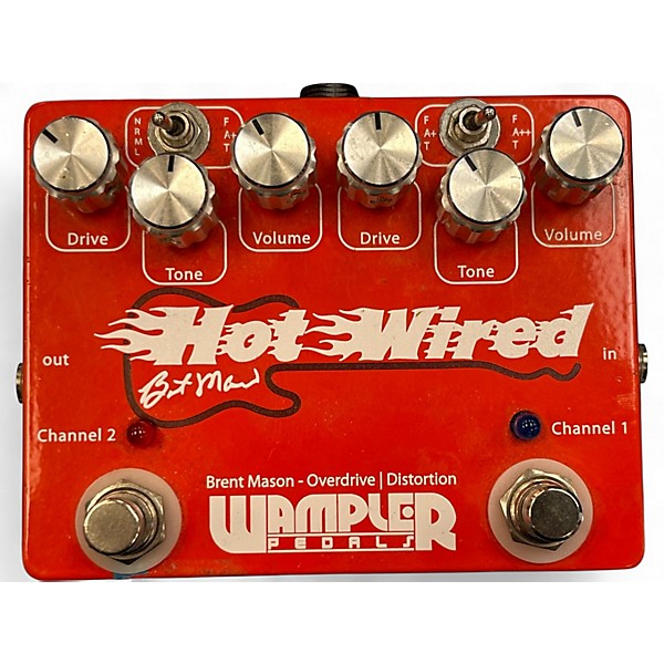Used Wampler Hot Wired Effect Pedal