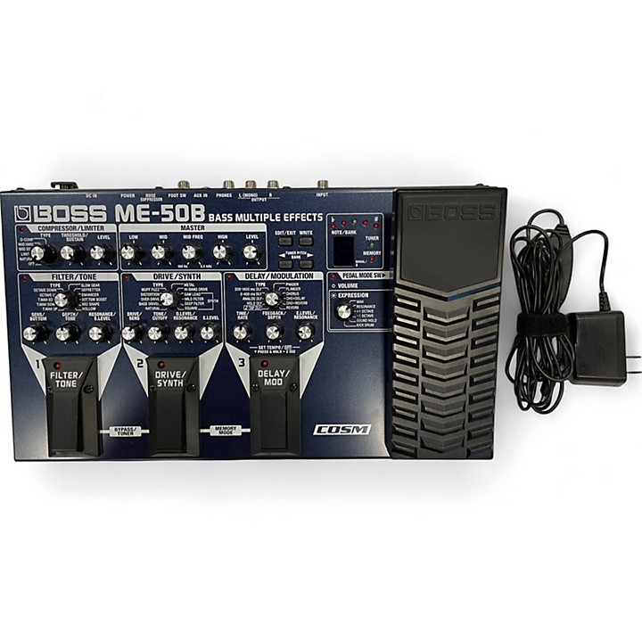Used BOSS Used BOSS ME50B Bass Multi Bass Effect Pedal