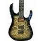 Used Ibanez IRG1121PB Black Charcoal Burst Solid Body Electric Guitar