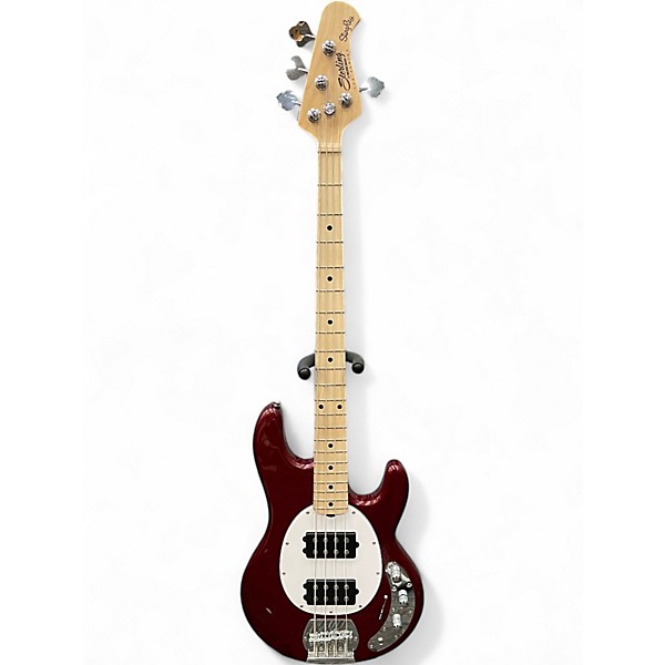 Used Sterling by Music Man ray4hh sub series hh red Electric Bass Guitar