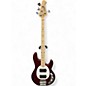 Used Sterling by Music Man ray4hh sub series hh red Electric Bass Guitar thumbnail