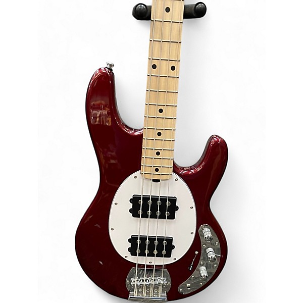 Used Sterling by Music Man ray4hh sub series hh red Electric Bass Guitar