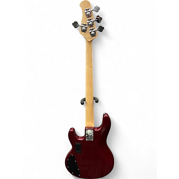 Used Sterling by Music Man ray4hh sub series hh red Electric Bass Guitar