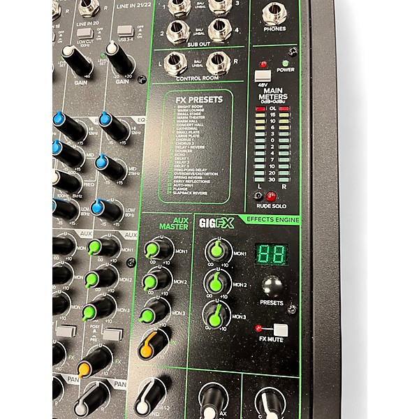 Used Mackie ProFX22v3 Unpowered Mixer