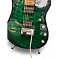 Used 2017 Ernie Ball Music Man JP15 John Petrucci Signature teal quilt burst Solid Body Electric Guitar