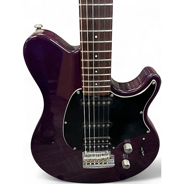 Used 1998 Ernie Ball Music Man AXIS SPORT HSS Rosewood Trem Purple Solid Body Electric Guitar