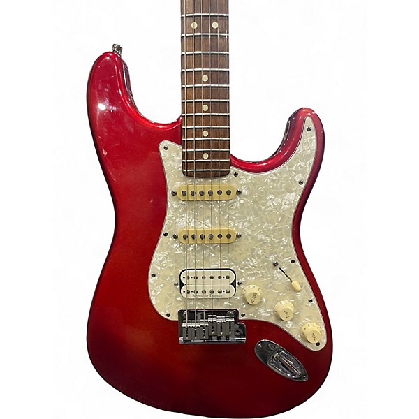 Used 1996 Fender 1962 Reissue Stratocaster Crimson Red Trans Solid Body Electric Guitar