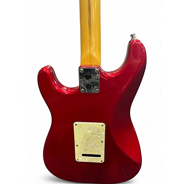 Used 1996 Fender 1962 Reissue Stratocaster Crimson Red Trans Solid Body Electric Guitar