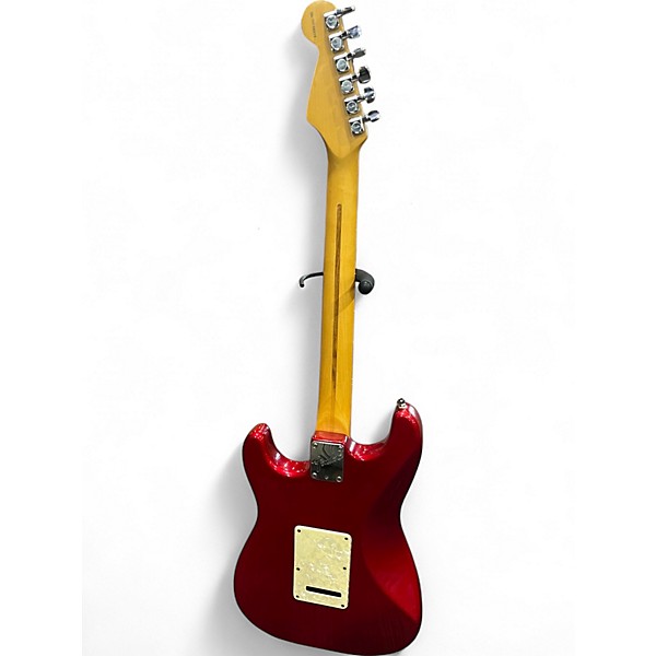 Used 1996 Fender 1962 Reissue Stratocaster Crimson Red Trans Solid Body Electric Guitar