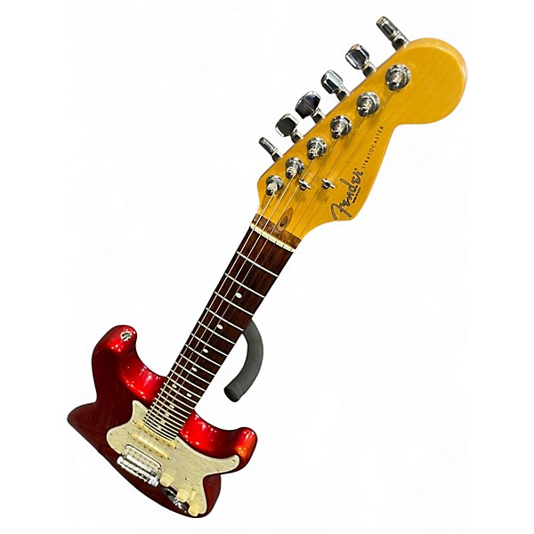 Used 1996 Fender 1962 Reissue Stratocaster Crimson Red Trans Solid Body Electric Guitar