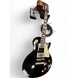 Used Epiphone Les Paul Standard Black Solid Body Electric Guitar