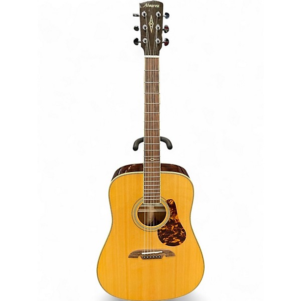 Used Alvarez MD610EBG Natural Acoustic Electric Guitar