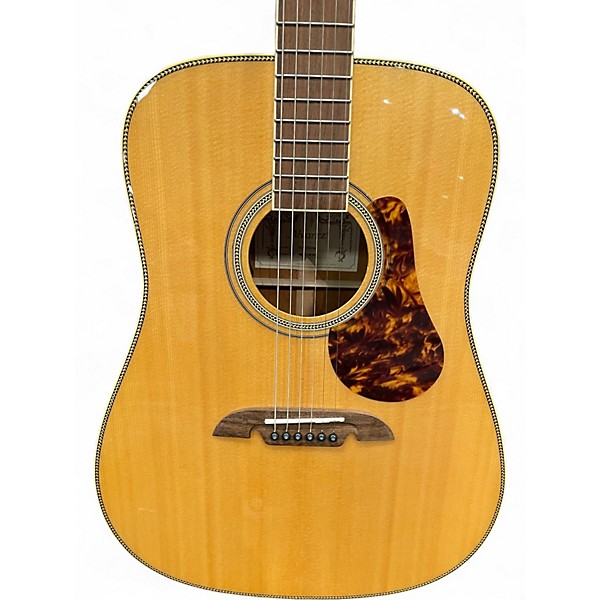Used Alvarez MD610EBG Natural Acoustic Electric Guitar