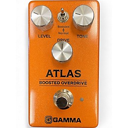 Used GAMMA ATLAS BOOSTED OVERDRIVE Effect Pedal