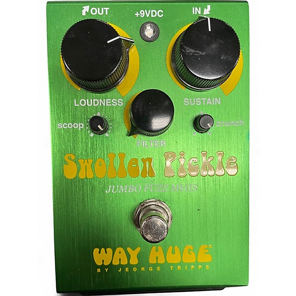 Used Way Huge Electronics WHE401 Swollen Pickle MKII Super Jumbo Fuzz Effect Pedal