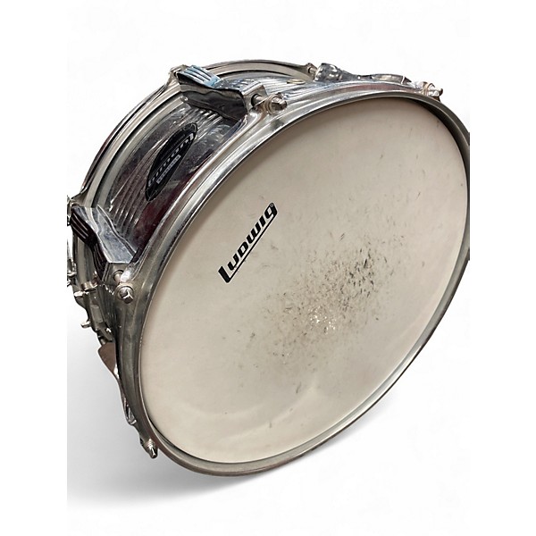 Used Ludwig 5 Piece Rocker Chrome Red Drum Kit