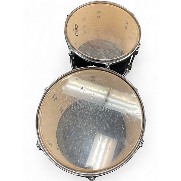 Used Ludwig 5 Piece Rocker Chrome Red Drum Kit