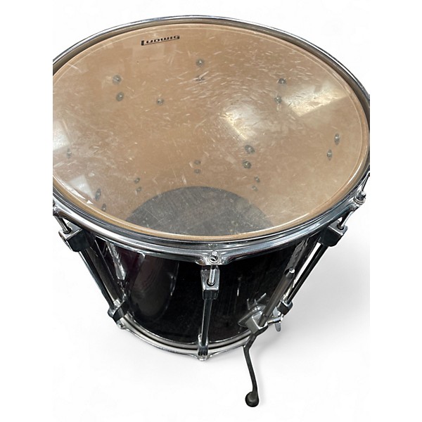 Used Ludwig 5 Piece Rocker Chrome Red Drum Kit
