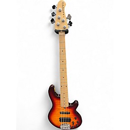 Used Lakland 55-02 Skyline Deluxe 5 String Sunburst Electric Bass Guitar