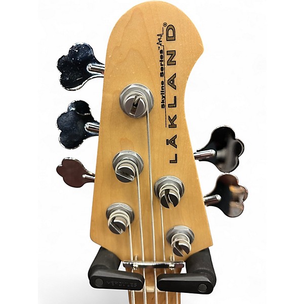 Used Lakland 55-02 Skyline Deluxe 5 String Sunburst Electric Bass Guitar