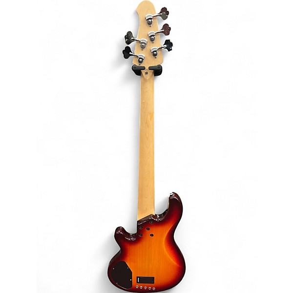 Used Lakland 55-02 Skyline Deluxe 5 String Sunburst Electric Bass Guitar