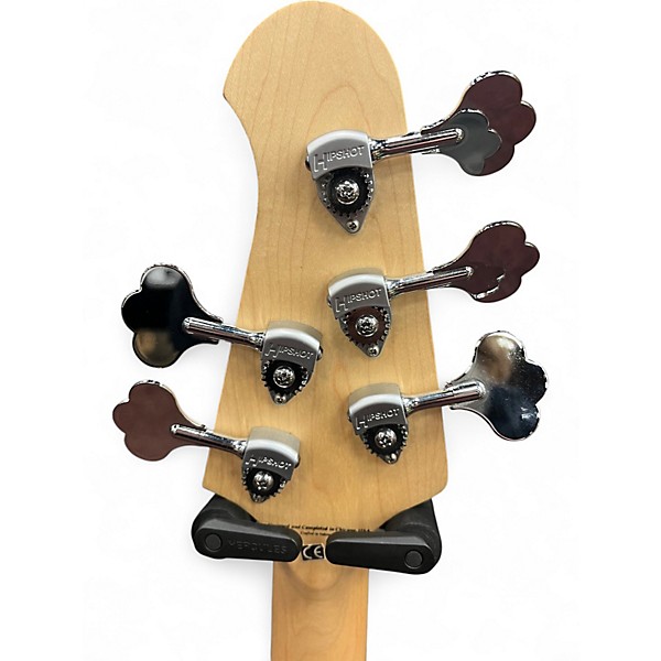 Used Lakland 55-02 Skyline Deluxe 5 String Sunburst Electric Bass Guitar