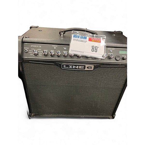 Used Line 6 Spider IV 75W 1x12 Guitar Combo Amp,New Products : American Fashion Style Bags On Sale